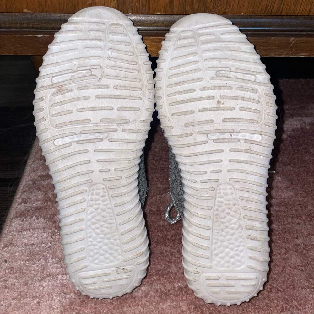 AMS Silver Glitter Sneakers - Picture 6 of 6